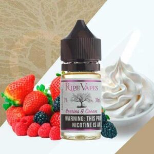 Berries and Cream Saltnic Ripe Vapes 1