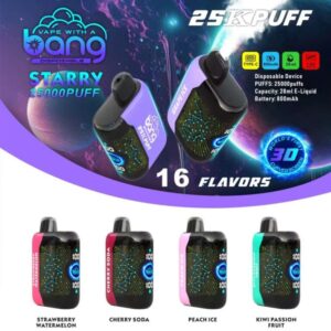 美國 Bang BOX starry galaxy 星空 25000口 Puffs 一次性電子煙 電子菸